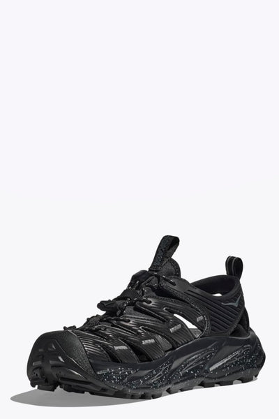 Hoka one one Hopara Black / Castlerock Sandals | UJNG
