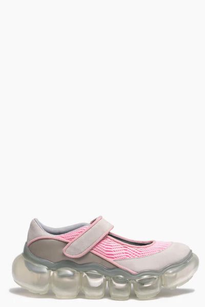 Grounds Jewelry Cocoon Gray Mesh Pink - Mary Jane | UJNG