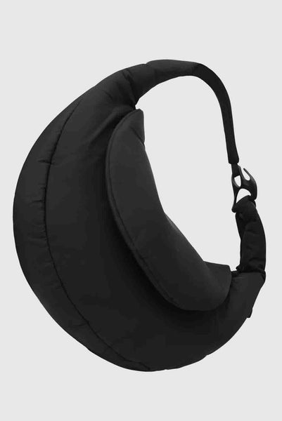 HERIOT EMIL】Maxiクロスボディバッグ black HELIOT EMIL レザー