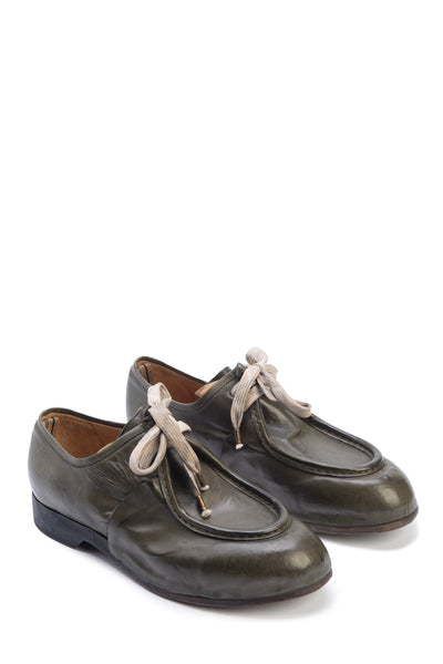 最終値下Ziggy Chen Moccasin Derby mocassin-derby-green-