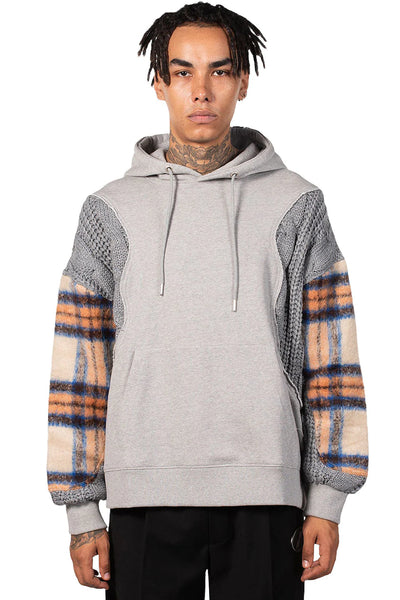 ◆ANDERSSON BELL◆ AB Contrast Hoodie atb924uGrey ASNFWTBU92 Andersson Bell Grey Unisex Contrast Antwerp Hoodie Andersson