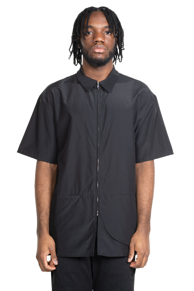 8.0 Half Shirt Right Black