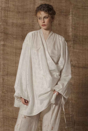 Double Breast Hoary Jacket