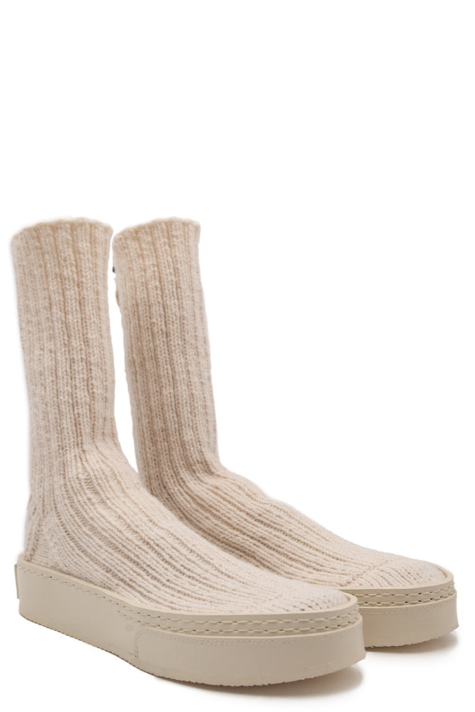 Eric Payne Cream Stocking Boots for Men