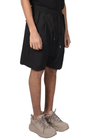 Lownn Black Cargo Short