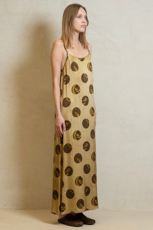 Anaya Dress Tan Brown