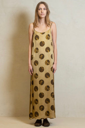 Anaya Dress Tan Brown