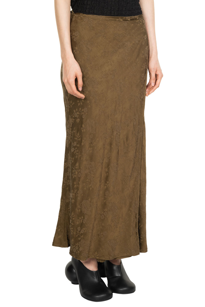 Antique Floral Wrap Skirt