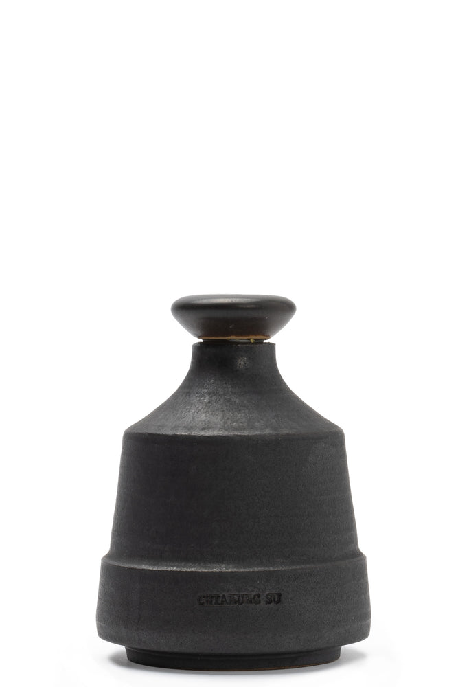 Ataya Large Glazed Iron Black