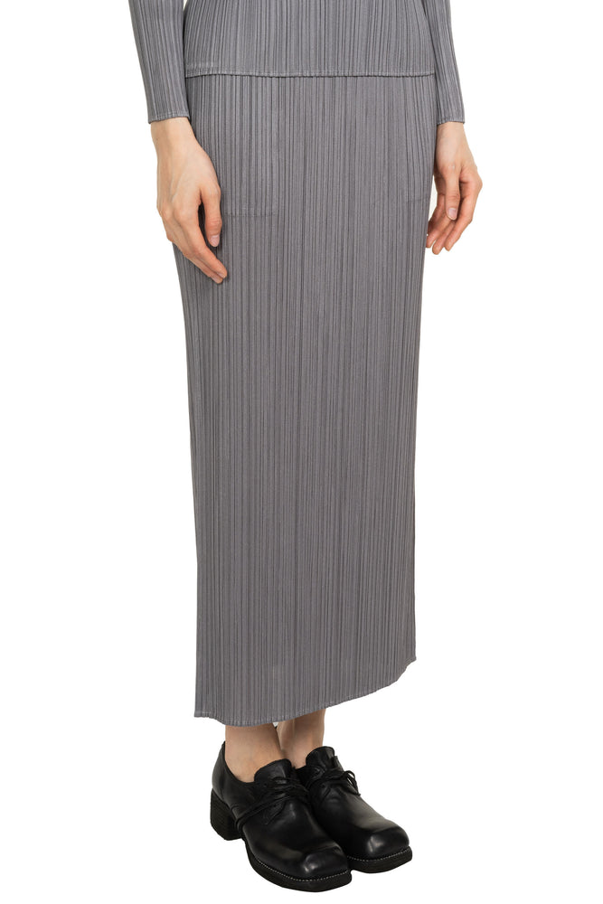 Basic Skirt Grey