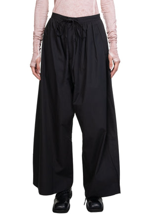 Black Double Layered Pants