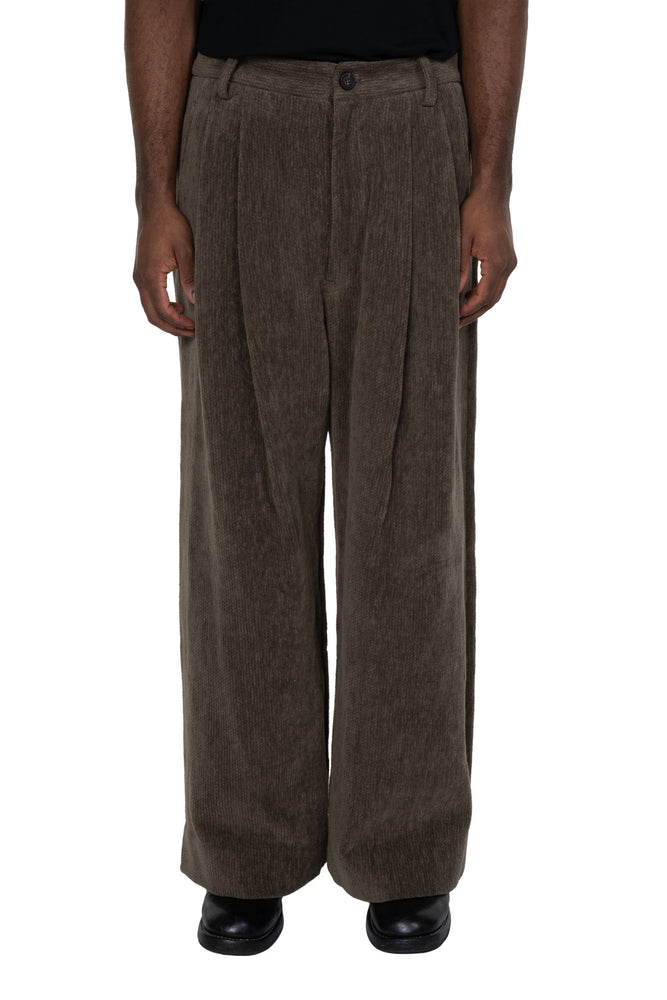 Chenille Cloth Straight Leg Trousers