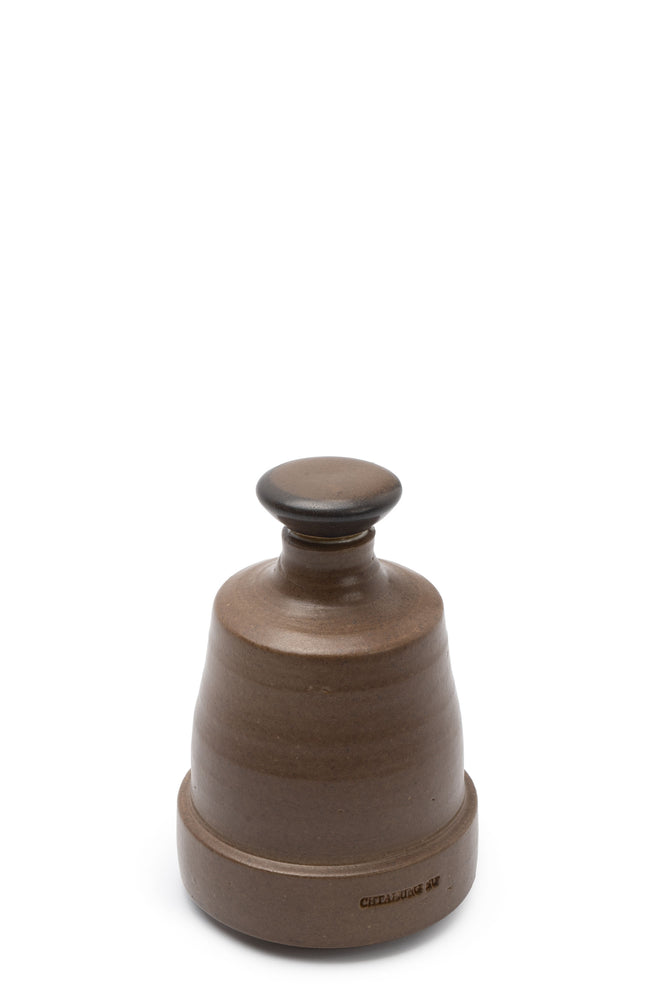 Chiahung Su Daitote Large Glazed Matt Brown