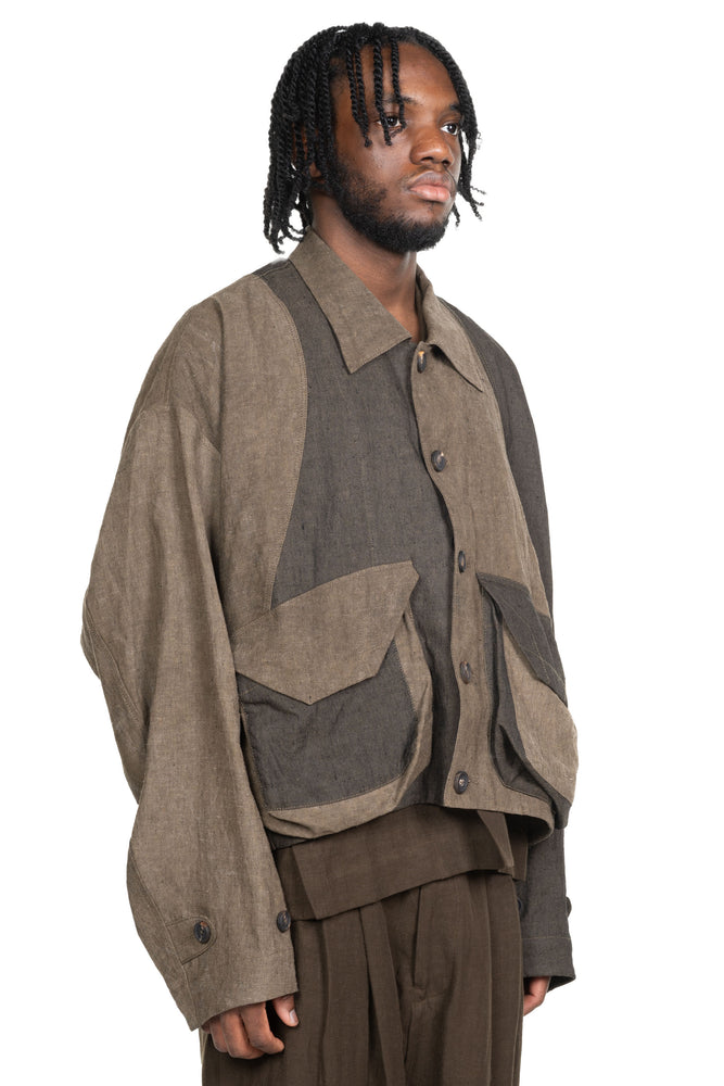 Collaged Workers Jacket