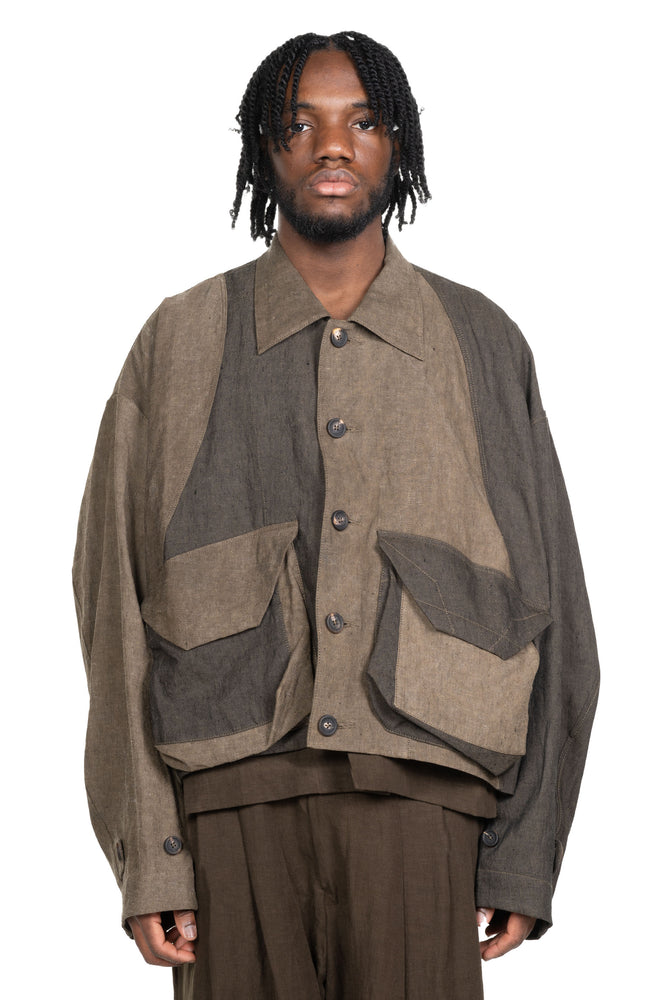 Collaged Workers Jacket