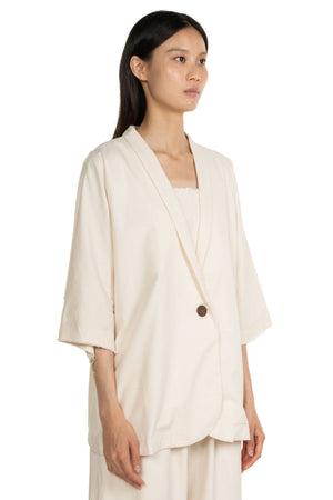 Cotton Blouse Cream