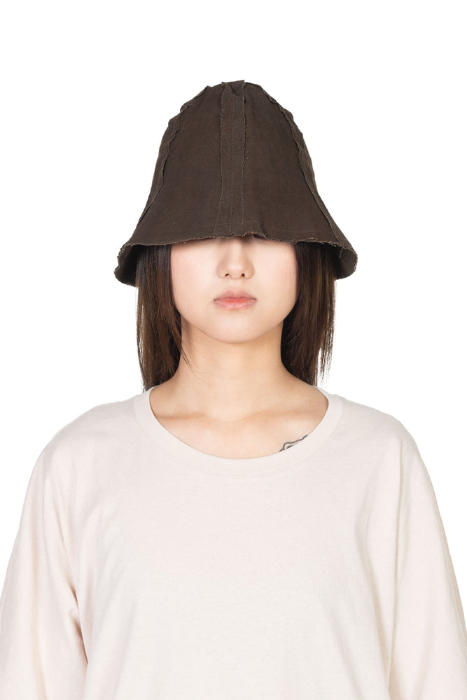 Cotton Hat Persimmon Dyed