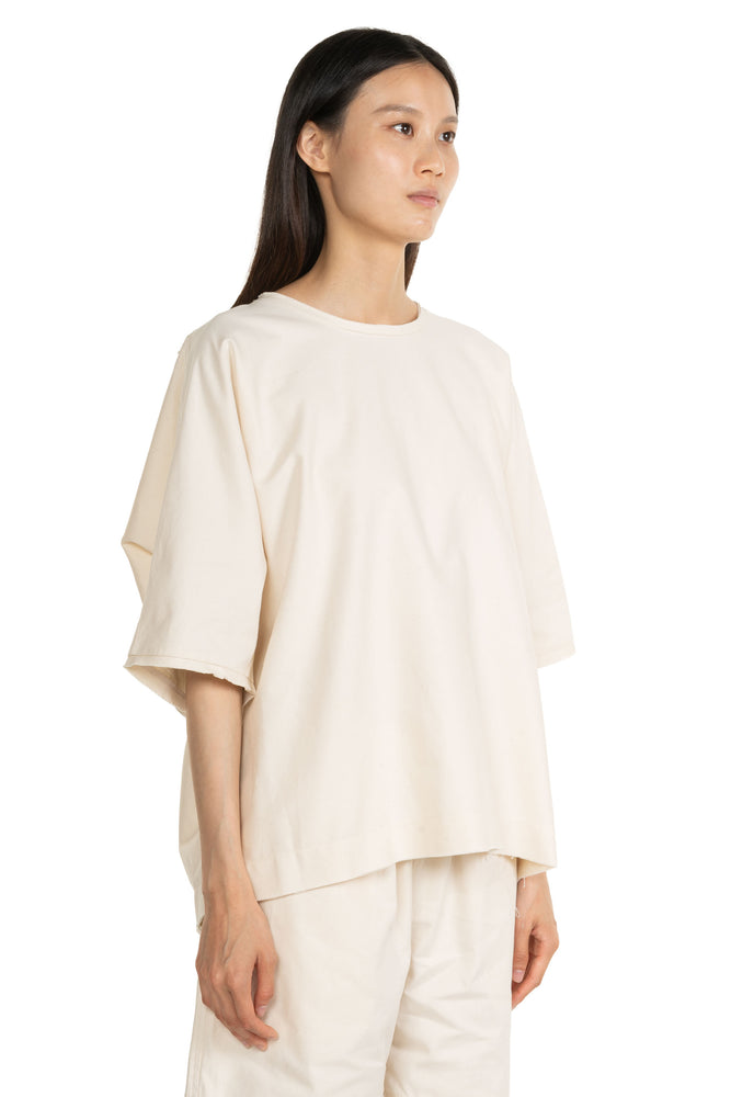 Cotton T-Shirt Cream