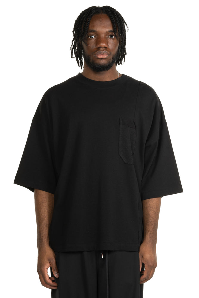 Crew Neck Pocket T-Shirt