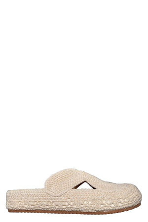 Crochet Sandal White