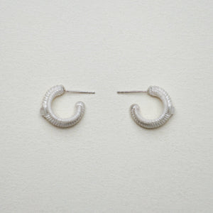 Crystal Spiral Earrings