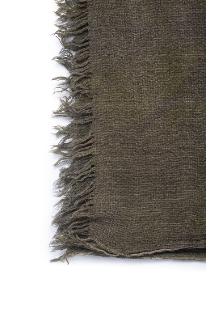 Digital Print Scarf Green