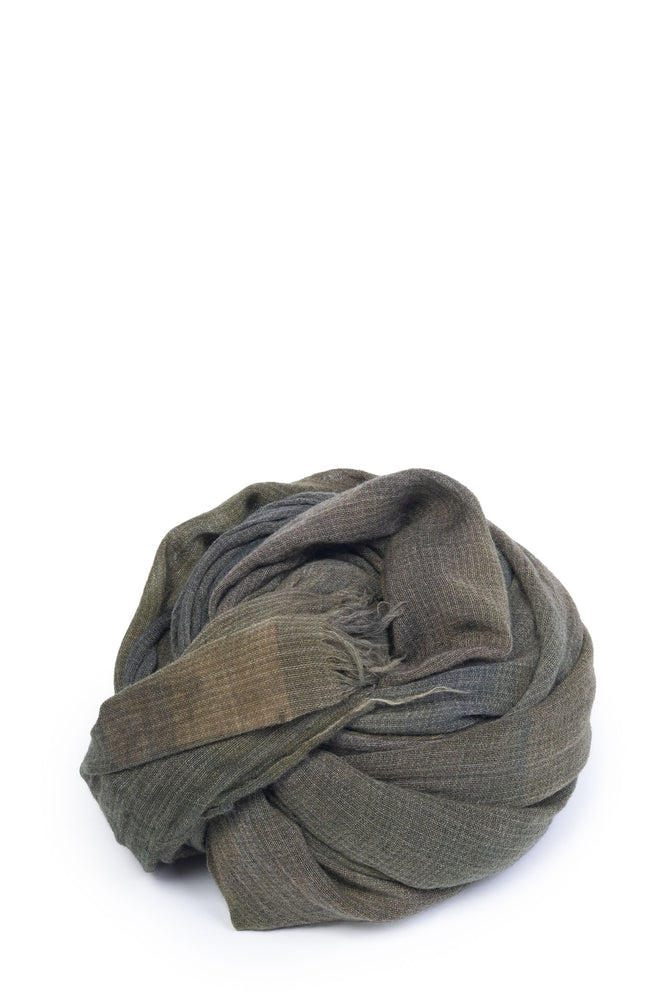 Digital Print Scarf Green