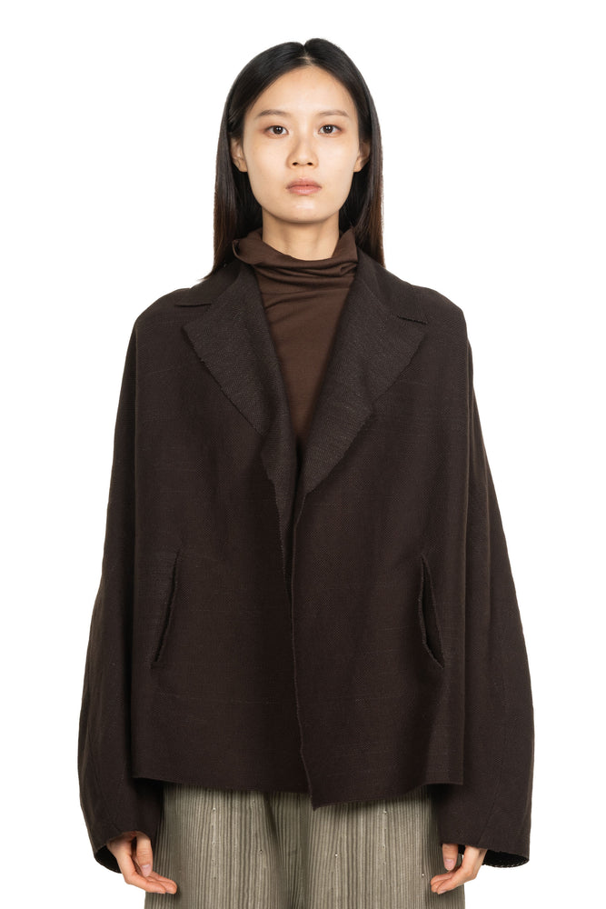 Double Breasted Jacket Coffee