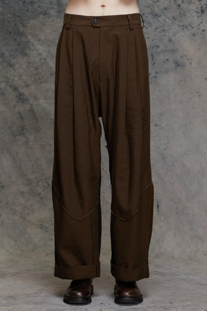 Elongated Patchwork Trousers