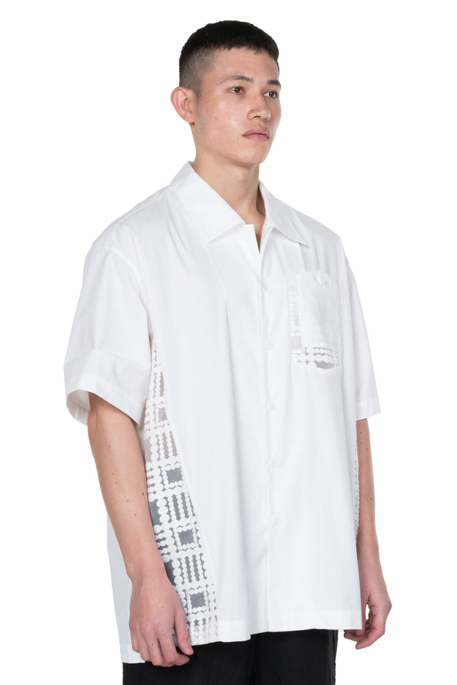 Embroidery Patchwork Shirt