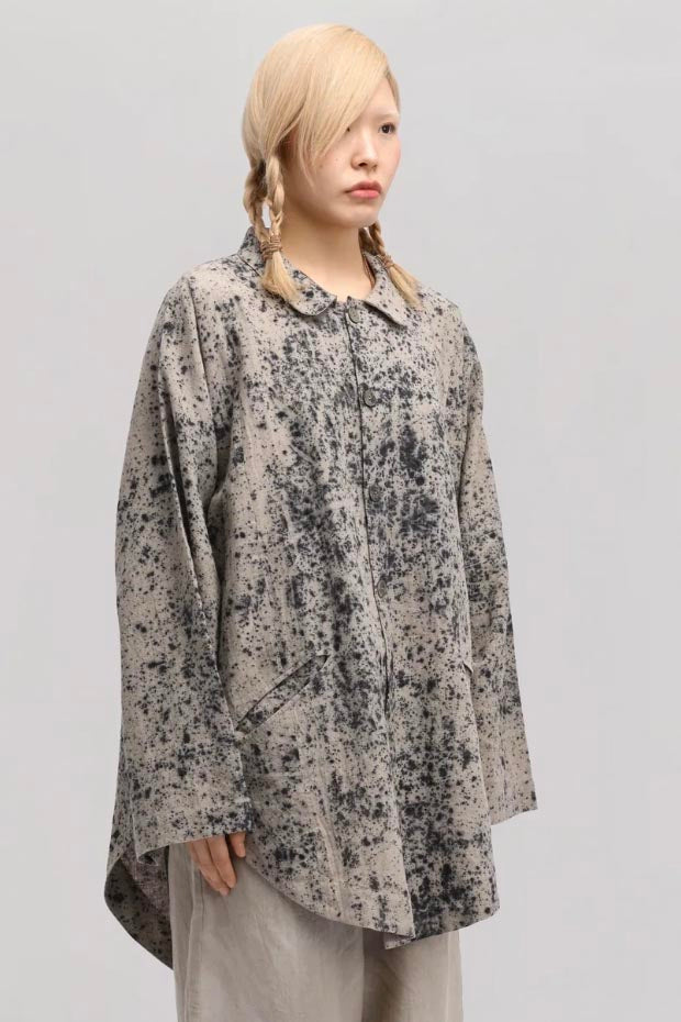 Farmer Shirt Curved Grey