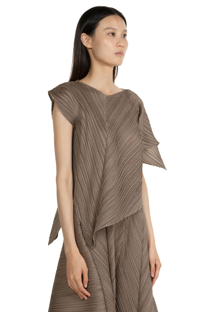 Flare Top Greyish Brown