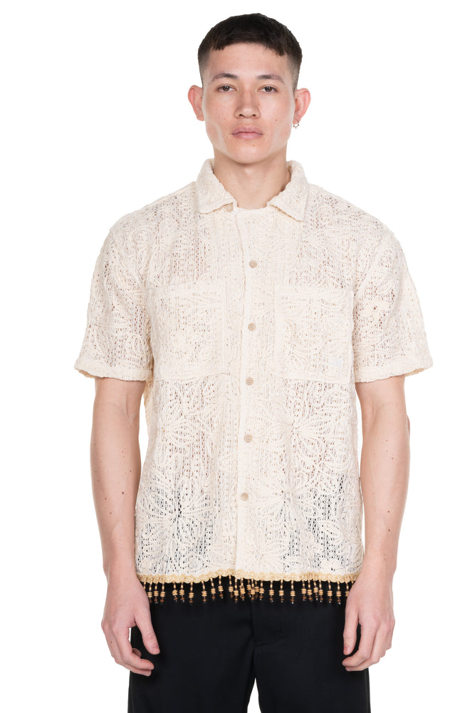 Flower Jacquard Shirt