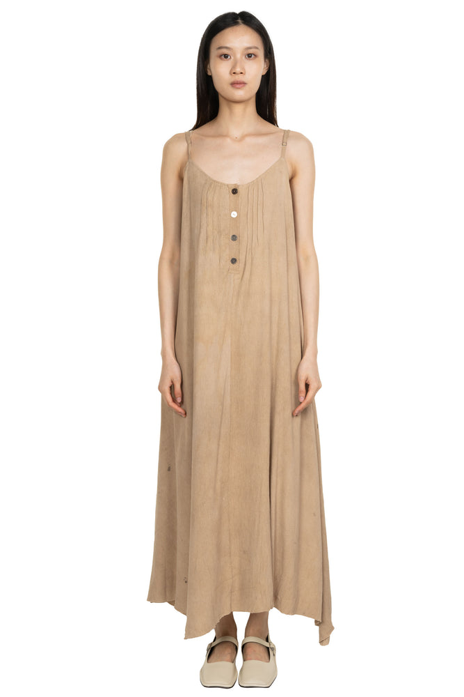 FM Eson Dress Hand Dyed Beige
