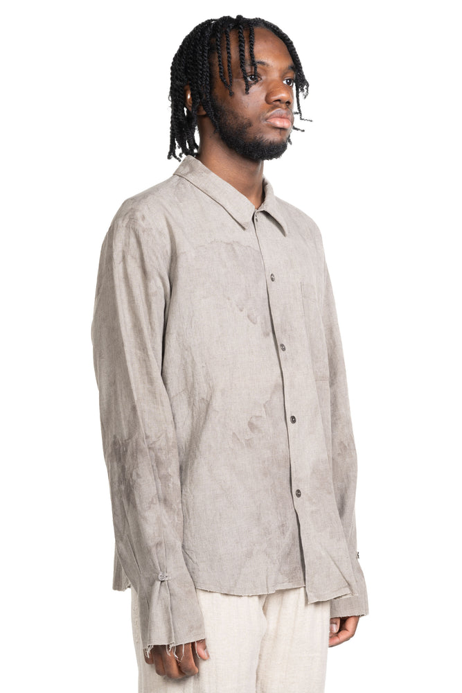 FM Loner Shirt Natural Dyed Grey