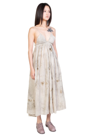 Hand Dyed Camisole Volume Maxi Dress