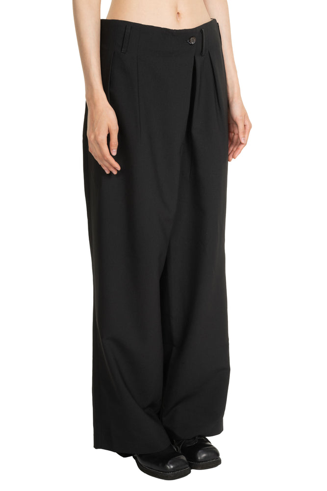 High Waist Trousers Black