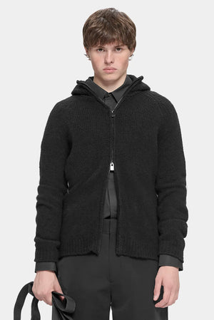 Inviola Cashmere Hoodie Black