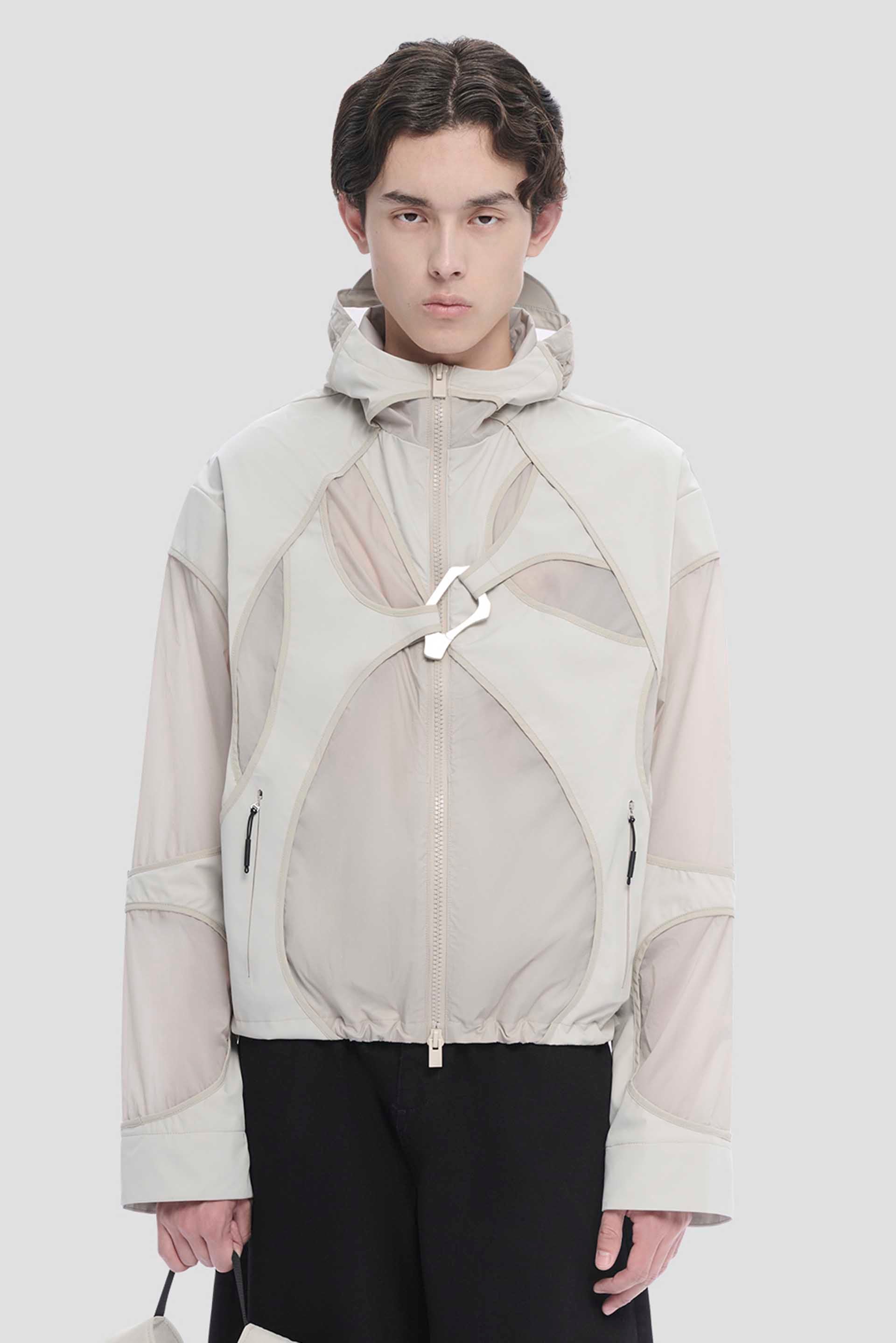 Heliot Emil Lacuna Technical Jacket Stone | UJNG