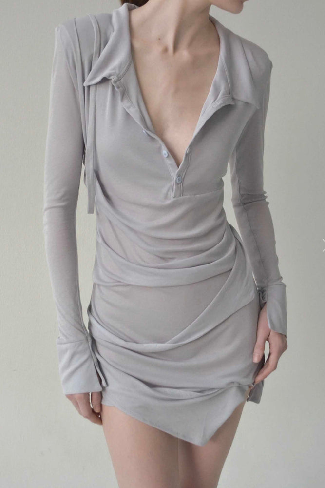 Lans Shirt Dress Blue