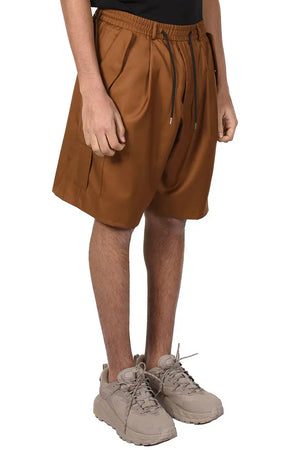 Lownn Brown Tobacco Cargo Shorts