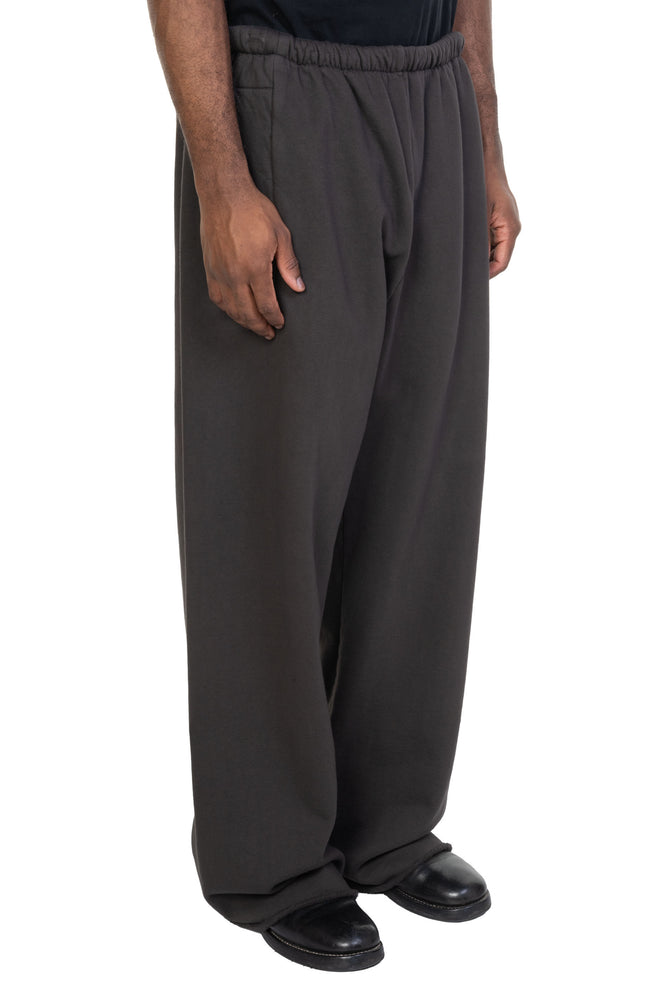 NO.287 Organic Cotton Fleece Trousers Brown
