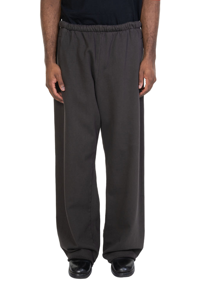 NO.287 Organic Cotton Fleece Trousers Brown