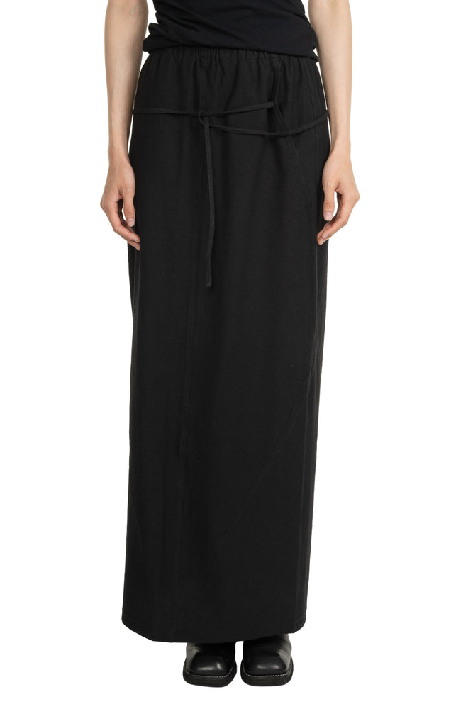 One String Skirt Black