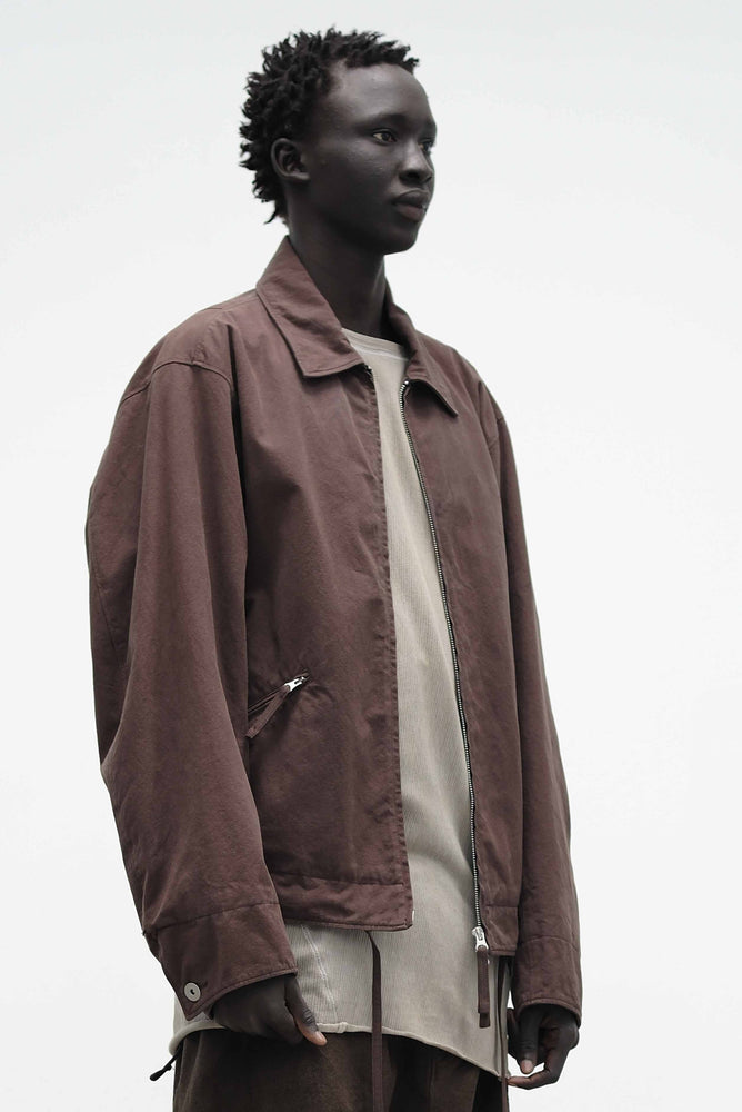 Padded Work Jacket Dark Brown