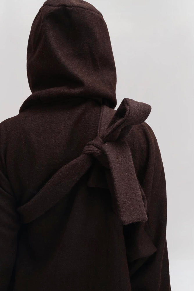 Peardrop Bag Black Brown