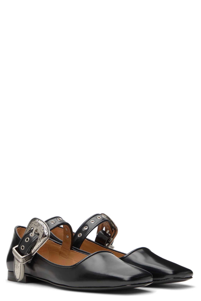 Polido Mary Jane Black