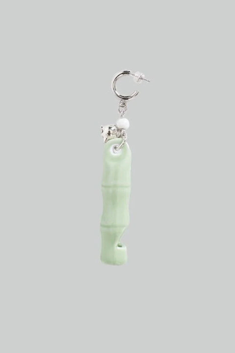 Porcelain Earring Green