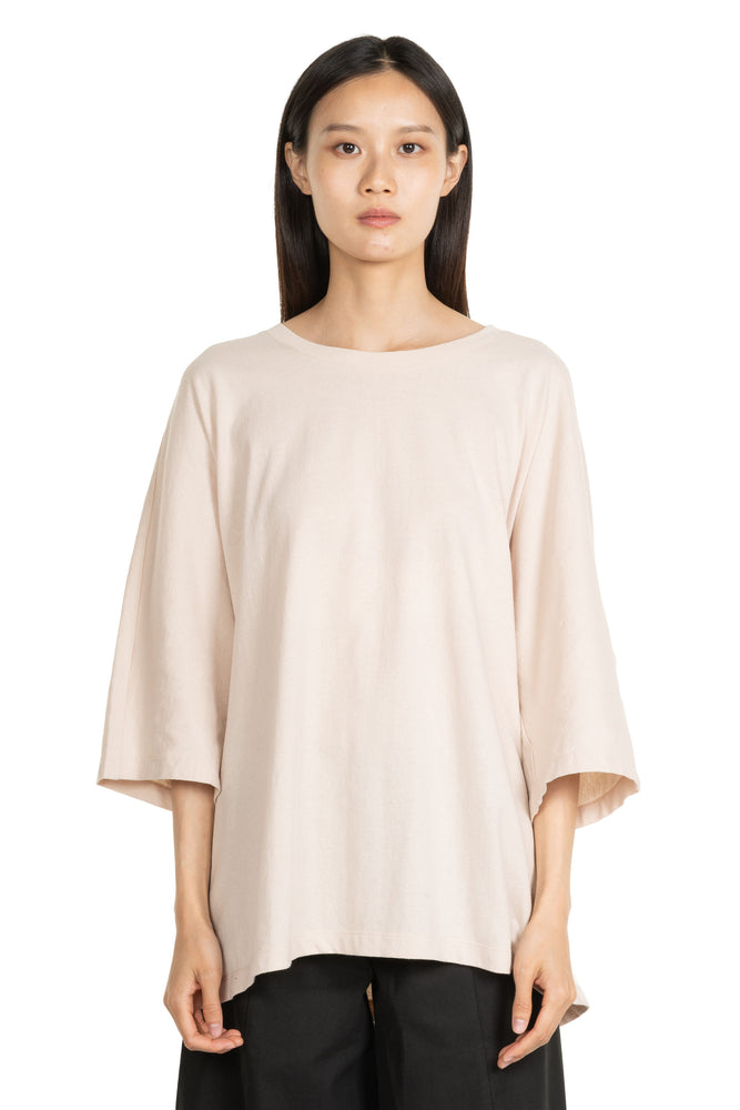 Round Neck T-Shirt Ivory
