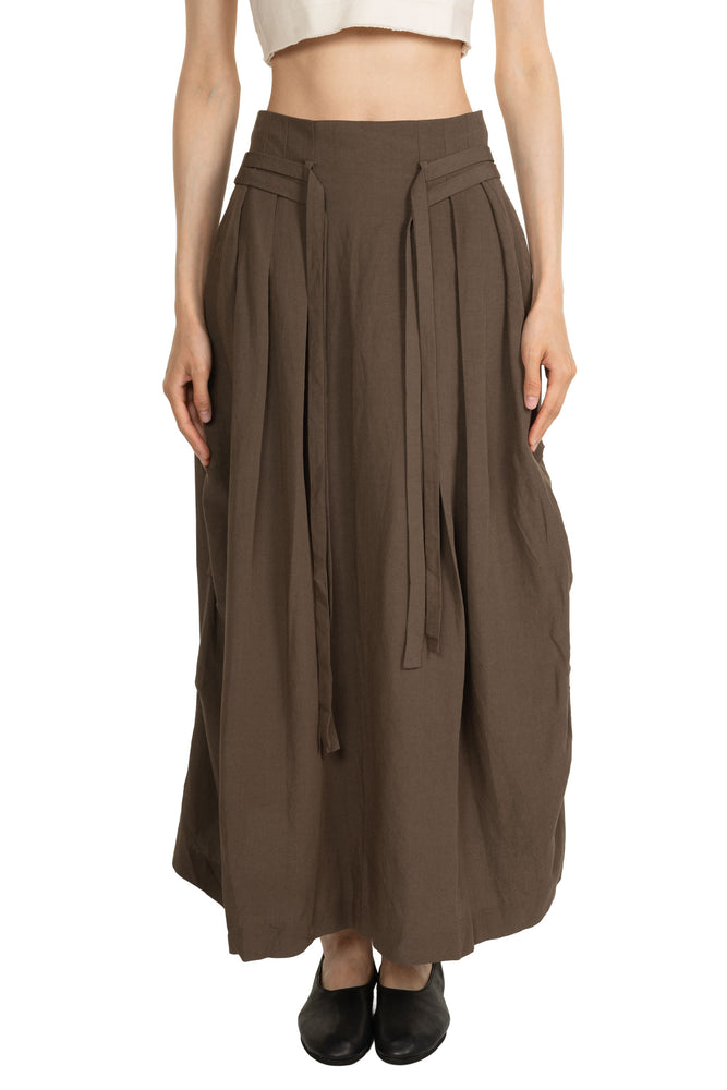 Side Pleated Skirt